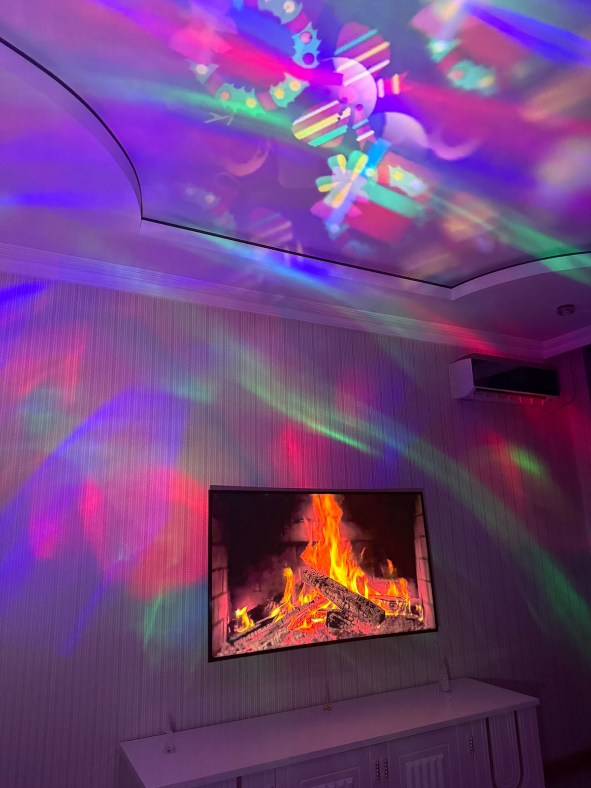 Yeni il Temalı LED Projector