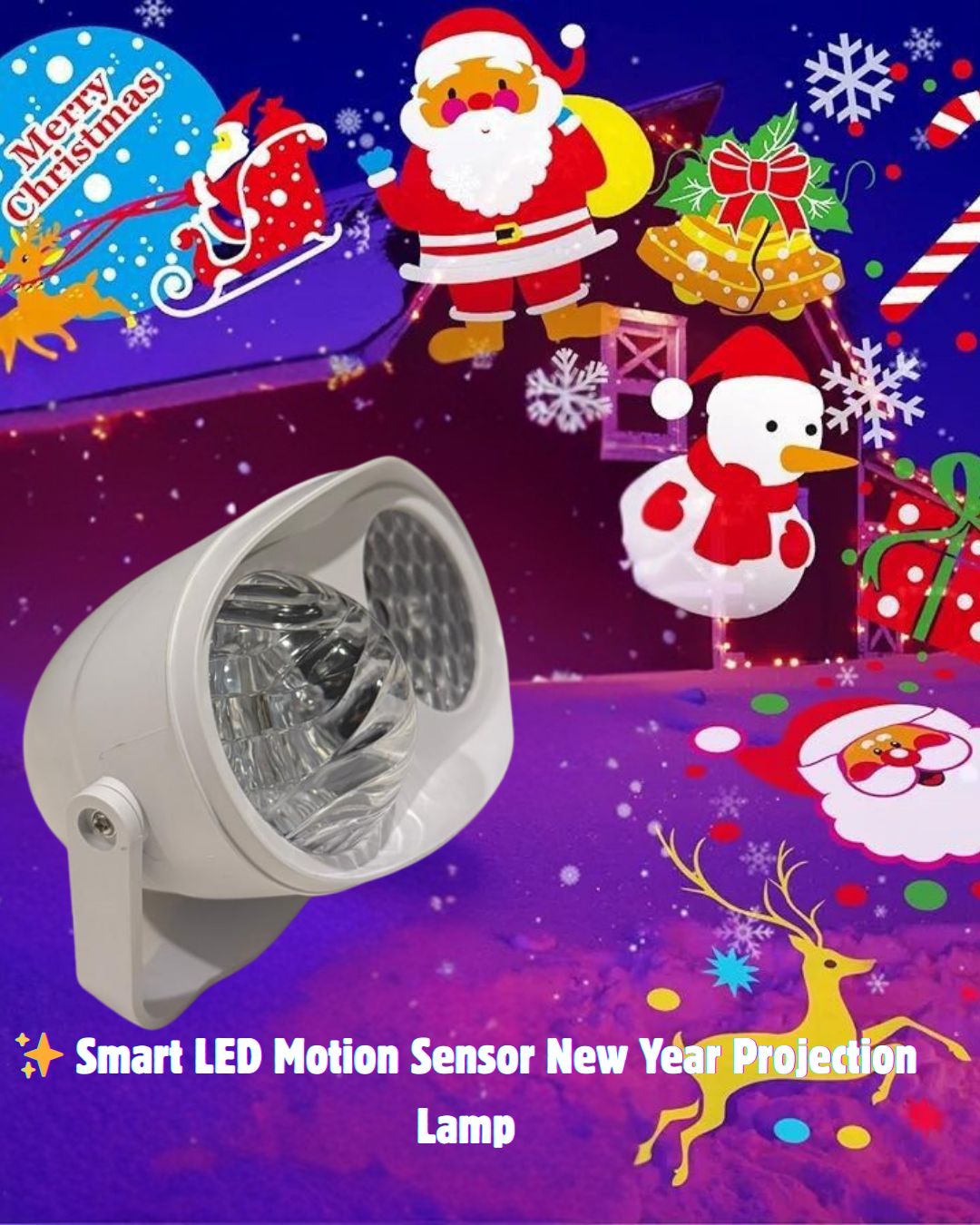 Yeni il Temalı LED Projector